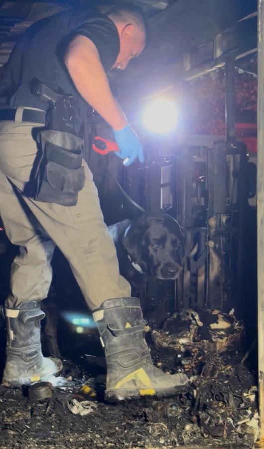 State Fire Marshal Assisting Fire Investigation Spruce St Van Fire April 2026