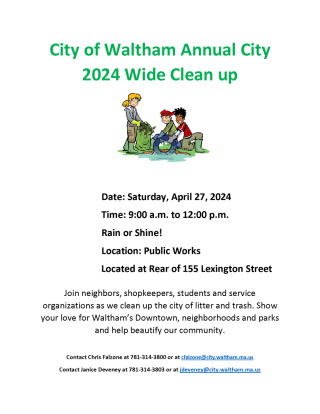 City Clean up