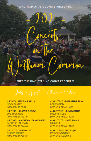 Free Concert on the Waltham Common