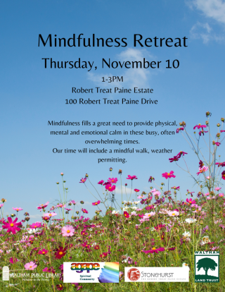 Waltham Public Library - Mindfulness Retreat