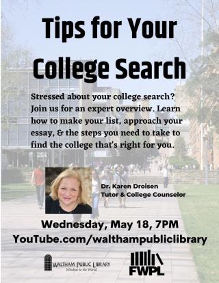Tips for Your College Search