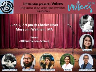We are Waltham: Voices, true stories about South Asian Immigrant experiences Flyer