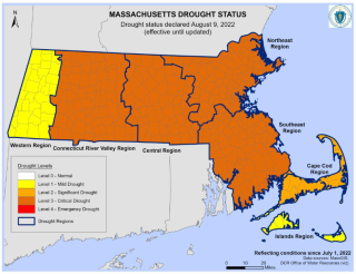 Drought conditions have continued to worsen in MA - Let's all do our part to conserve water