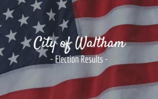 Thank you to all who participated in the State Election today! See the 2022 Waltham MA General Election Unofficial Results here