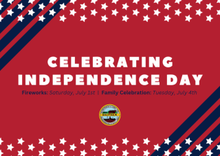 Don't forget to join us this weekend for our annual Independence Day Celebrations! 