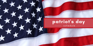 Here’s an early heads up on the schedule in Waltham for the Patriot’s Day holiday on Monday, April 17th: