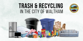 New to the City of Waltham? Here is a quick run-down of how trash & recycling operates here in the city: