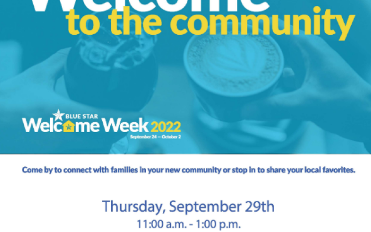 Waltham Active Duty Military with Blue Star Families! Join us for a community event at Waltham Starbucks on Thurs, Sept. 29th!
