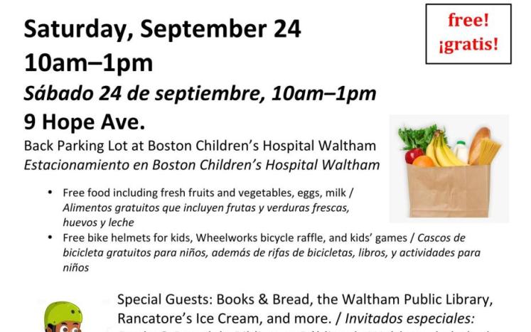 free food pantry & family festival