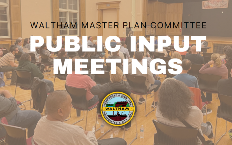 RESIDENTS IN WARD 5 & 6! Join us for the next City Master Plan Committee public input meeting on Thursday, October 6th from 6-8p