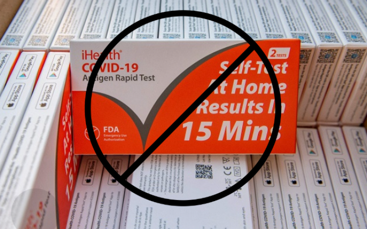 FYI! The Waltham Health Department has now run out of free at-home COVID-19 test kits.