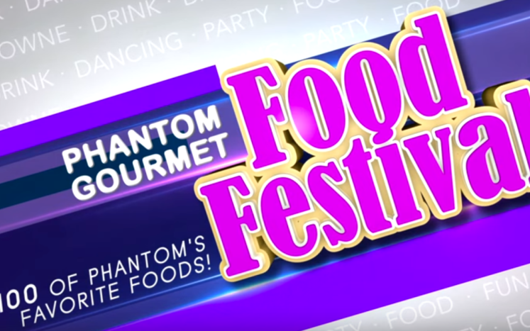 THIS SATURDAY! The Phantom Gourmet Food Festival will be held on Moody Street from 12pm-3pm! Come and sample dozens of Phantom's
