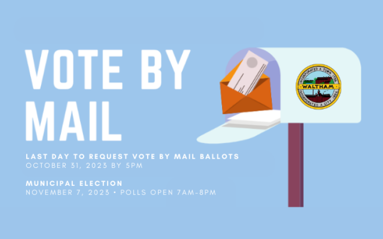 Request a Vote by Mail ballot for the Municipal Election on November 7th!
