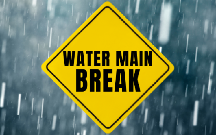 ALERT! There is a water main break on Pentice Street that is affecting the Highlands neighborhood